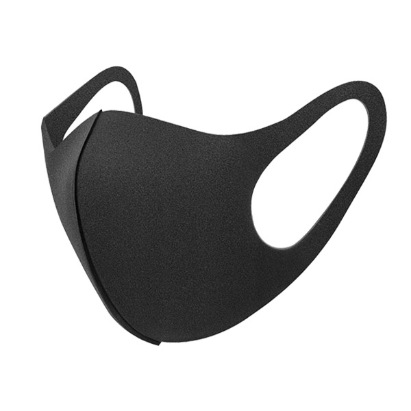  Многоразовые защитные маски PITTA MASK SponDuct BLACK Original 3 шт