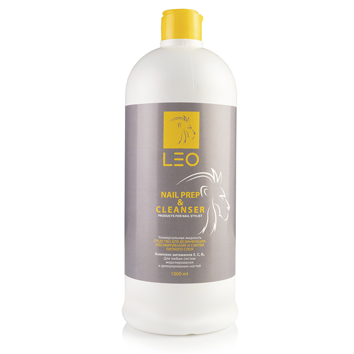 LEO Cleanser and nail prep, 1000 мл