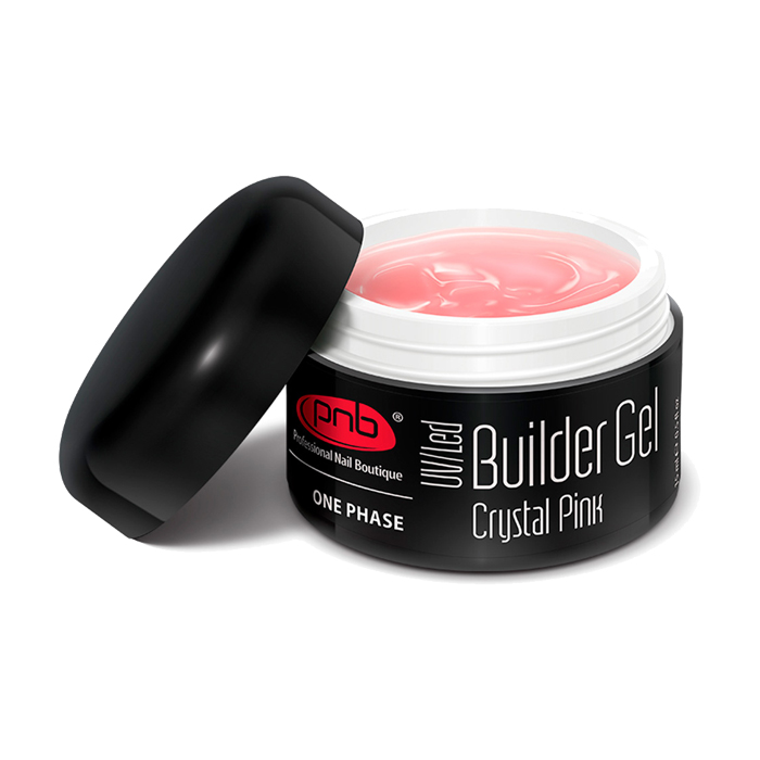 Гель моделюючий PNB One Step Builder Gel Crystal Pink 15 ml