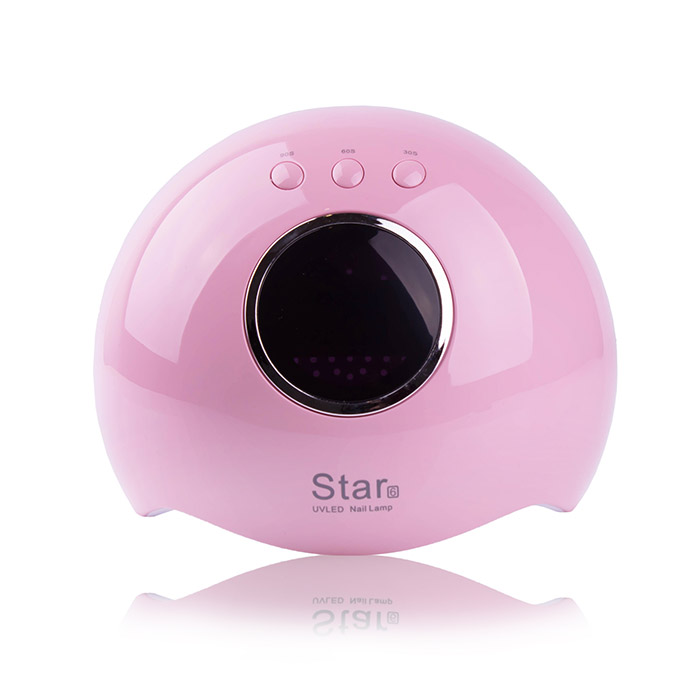 LED+UV Lamp STAR 6 24W Pink (УЦЕНКА)