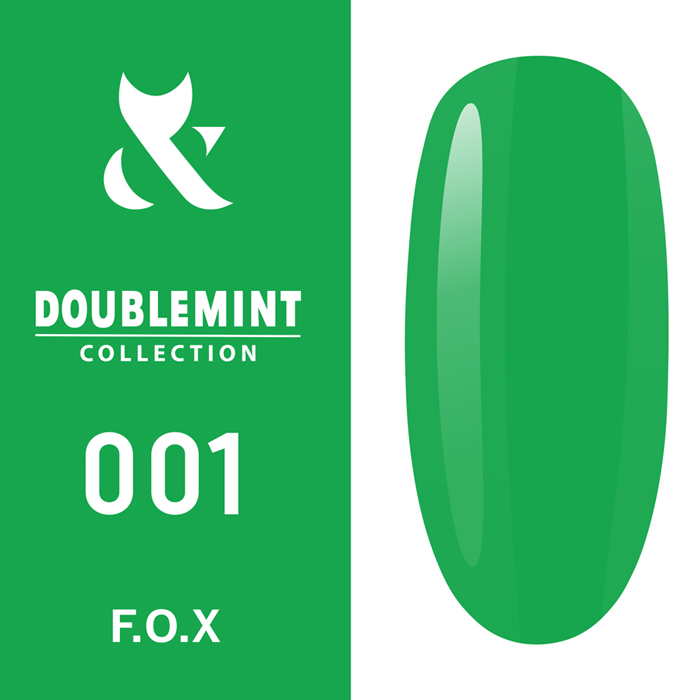 Гель-лак F.O.X Doublemint №001, 7 мл