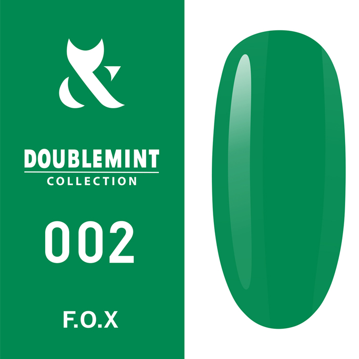 Гель-лак F.O.X Doublemint №002, 7 мл