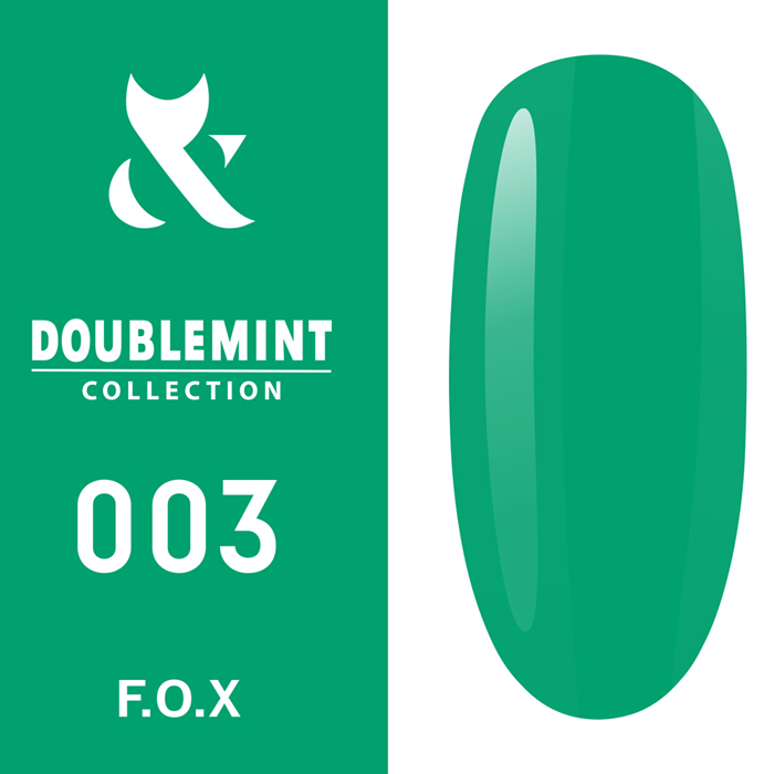 Гель-лак F.O.X Doublemint №003, 7 мл