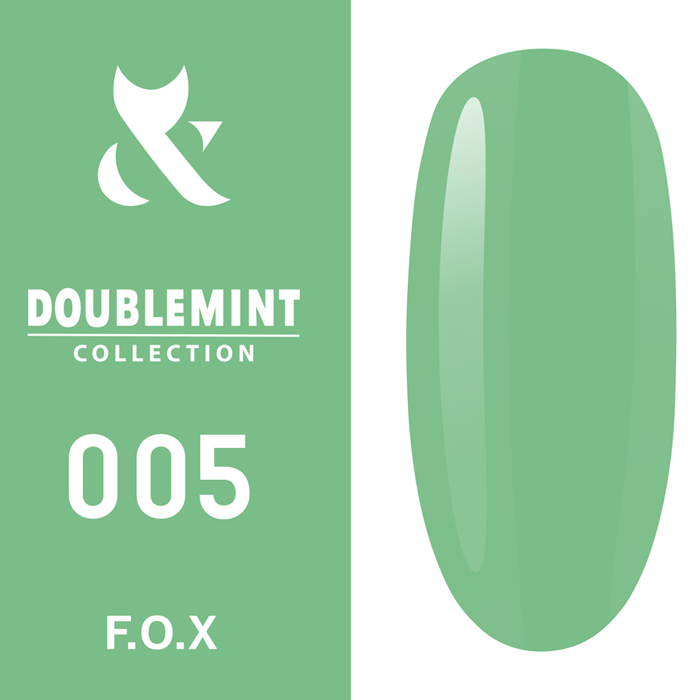 Гель-лак F.O.X Doublemint №005, 5 мл