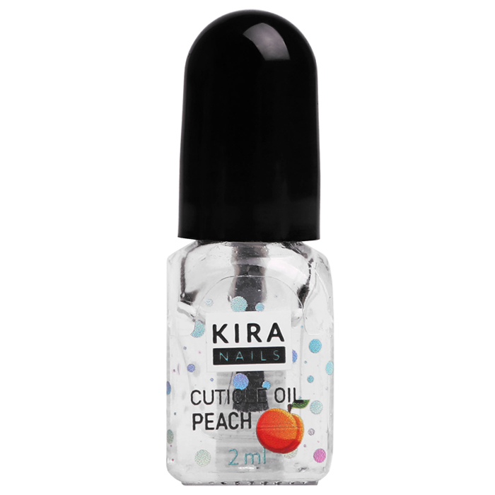 Масло для кутикулы Kira Nails Cuticle Oil Peach, 2 мл