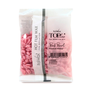Воск для депиляции в гранулах TOPline Розовая жемчужина ItalWax, 100 г