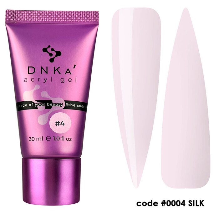 Акрил-гель DNKa (tube) №0004 Silk, 30 мл
