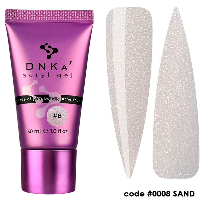 Акрил-гель DNKa (tube) №0008 Sand, 30 мл
