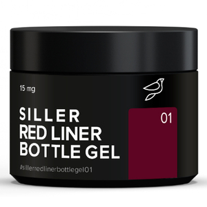 Гель Siller Red Liner Bottle Gel №001, 15 мл