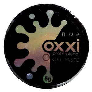 Гель-паста Oxxi professional, 5 г (чорний)