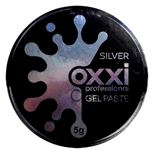 Гель-паста Oxxi professional, 5 г (срібло)