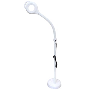 Лампа-лупа с LED подсветкой напольная (гибкая)