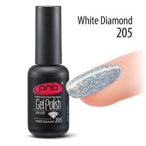 Гель-лак PNB White Diamond 205