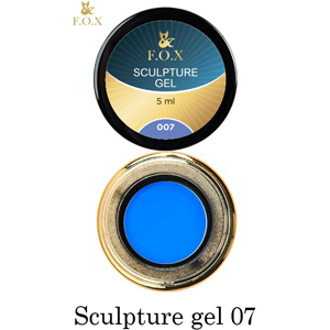 Гель-пластилин F.O.X Sculpture gel 007, 5 мл