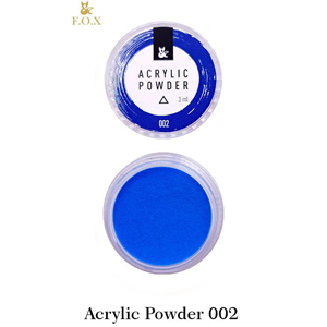 Акриловая пудра F.O.X Acrylic Powder №002