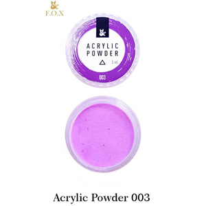 Акриловая пудра F.O.X Acrylic Powder №003