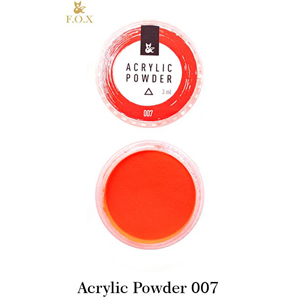 Акриловая пудра F.O.X Acrylic Powder №007