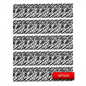 Наклейки для ногтей Kodi Nail Art Stickers BP 008 Black