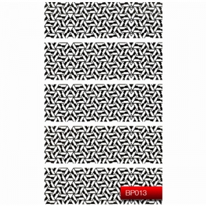 Наклейки для нігтів Kodi Nail Art Stickers BP 013 Black