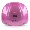 LED+UV Lamp SUN 54W Mirror Pink (дзеркальна) - фото №2