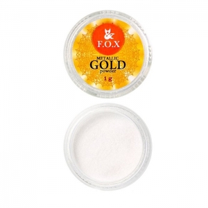 FOX Metalic mirror powder Gold, 1г