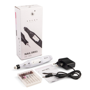 Портативный фрезер-ручка BUCOS ZS-100 WHITE на 20000 об.мин