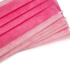 Маска медична тришарова Disposable з вушними петлями, рожева (1 шт) - фото №3