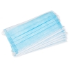 Маска медична тришарова Disposable з вушними петлями, блакитна (1 шт) - фото №2