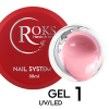 Камуфлирующий гель Roks Gel UV/LED №1, 30 мл