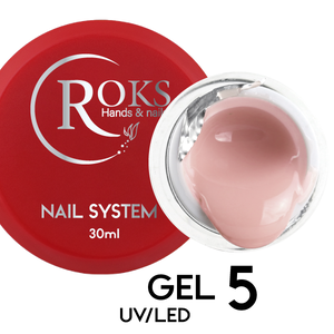 Камуфлирующий гель Roks Gel UV/LED №5, 30 мл