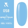 Гель-лак FOX Spectrum Spring Gel Vinyl №058, 7 мл