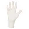 Перчатки латексные MERCATOR Santex Powdered WHITE опудренные, размер M, 100 шт - фото №2