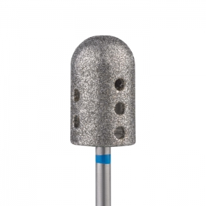 Насадка алмазная Nail Drill Twister для педикюра - 48 010 диаметр 10 мм, синяя