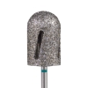 Насадка алмазна Nail Drill Twister для педикюру - 488013 діаметр 13 мм, зелена