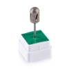 Насадка алмазная Nail Drill Twister для педикюра - 488 010 диаметр 10 мм, зеленая - фото №3