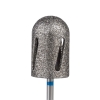 Насадка алмазная Nail Drill Twister для педикюра - 12015 диаметр 13 мм, синяя