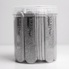 Набор серебряных пилочек Kira Nails 9 х 2 см, 120 грит, 50 шт. - фото №2