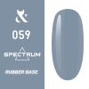 Гель-лак F.O.X Spectrum Rubber Base 059, 14 мл