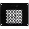 Вытяжка для маникюра встраиваемая Teri Turbo 2021 чёрная (сетка чёрная), 90 Вт - фото №4