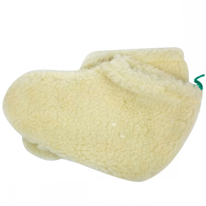 Носки для парафинотерапии из искусственной шерсти Doily, кремовые (1 пара/пач)