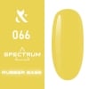Гель-лак F.O.X Spectrum Rubber Base 066, 14 мл