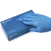 Перчатки нитриловые MERCATOR Nitrile BLUE неопудренные, размер S, 100 шт - фото №2
