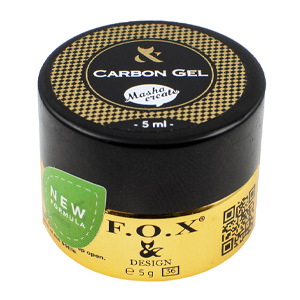 Гель для ремонту нігтьової пластини FOX Carbon Gel, 5 ml