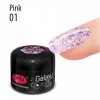 Гель-дизайн PNB Galaxy Gel Pink №01 - фото №2