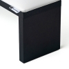 Підлокітник для манікюру ECO STAND WOOD Білий на чорних ніжках - фото №2