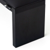 Підлокітник для манікюру ECO STAND WOOD Чорний на чорних ніжках - фото №2