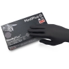 Перчатки нитриловые MEDIPLUS BlackyPlus BLACK неопудренные, размер L, 100 шт - фото №2