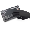 Перчатки нитриловые MEDIPLUS BlackyPlus BLACK неопудренные, размер XL, 100 шт - фото №2