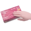 Перчатки нитриловые MEDIPLUS PinkyPlus PINK неопудренные, размер XS, 100 шт - фото №2