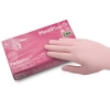 Перчатки нитриловые MEDIPLUS PinkyPlus PINK неопудренные, размер S, 100 шт - фото №2